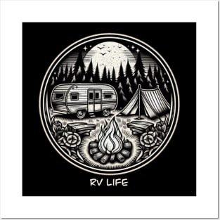 Minimal rv life Posters and Art